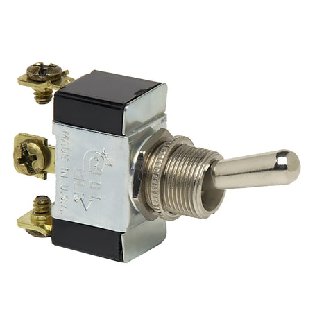 Cole Hersee Heavy Duty Toggle Switch SPDT (On)-Off-(On) 3 Screw [55021-BP] - American Offshore