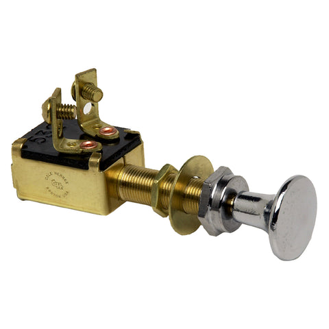 Cole Hersee Push Pull Switch SPST Off-On 2 Screw [M-628-BP] - American Offshore