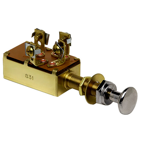 Cole Hersee Push Pull Switch SPDT Off-On1-On2 4 Screw [M-532-BP] - American Offshore