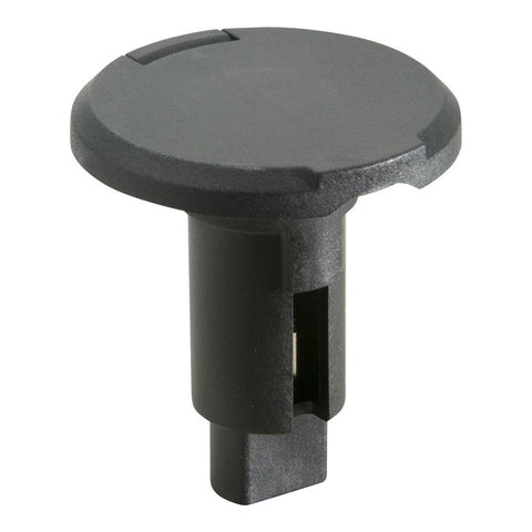 Attwood LightArmor Plug-In Base - 2 Pin - Black - Round [910R2PB-7] - American Offshore