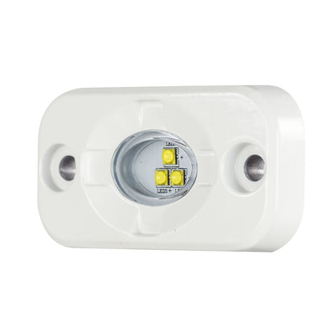 HEISE Marine Auxiliary Accent Lighting Pod - 1.5" x 3" - White/White [HE-ML1] - American Offshore