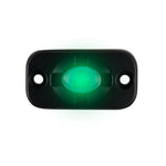 HEISE Auxiliary Accent Lighting Pod - 1.5" x 3" - Black/Green [HE-TL1G] - American Offshore