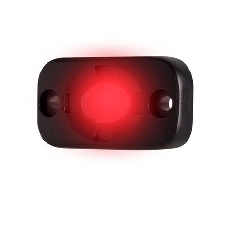 HEISE Auxiliary Accent Lighting Pod - 1.5" x 3" - Black/Red [HE-TL1R] - American Offshore