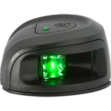 Attwood LightArmor Deck Mount Navigation Light - Black Composite - Starboard (green) - 2NM [NV2012PBG-7] - American Offshore