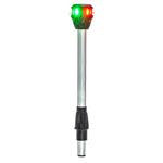Attwood LightArmor Bi-Color Navigation Pole Light w/Task Light - Straight - 10" [NV6LC2-10-7] - American Offshore