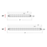RIGID Industries SAE Compliant SR-SRS 20" Light Bar - Black [920413] - American Offshore