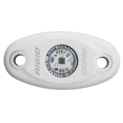 RIGID Industries A-Series White Low Power LED Light - Single - White [480153] - American Offshore