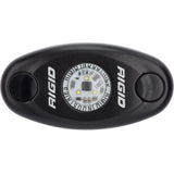 RIGID Industries A-Series Black Low Power LED Light - Single - Cool White [480033] - American Offshore