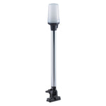 Perko Fold Down All-Round Pole Light - Vertical Mount - White [1137DP0CHR] - American Offshore