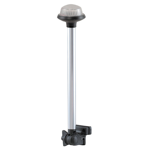 Perko Fold Down All-Round Frosted Globe Pole Light - Horizontal Mount - White [1634DP0CHR] - American Offshore