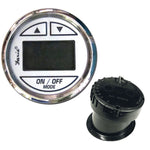 Faria Chesapeake White SS 2" Depth Sounder w/In-Hull Transducer [13851] - American Offshore