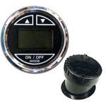 Faria Chesapeake Black 2" Depth Sounder w/In-Hull Transducer [13751] - American Offshore
