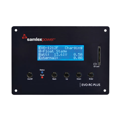 Samlex Programmable Remote Control f/Evolution F Series Inverter/Charger - Optional [EVO-RC-PLUS] - American Offshore