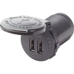 Blue Sea 1046 48V Dual USB Charger Socket Mount [1046] - American Offshore