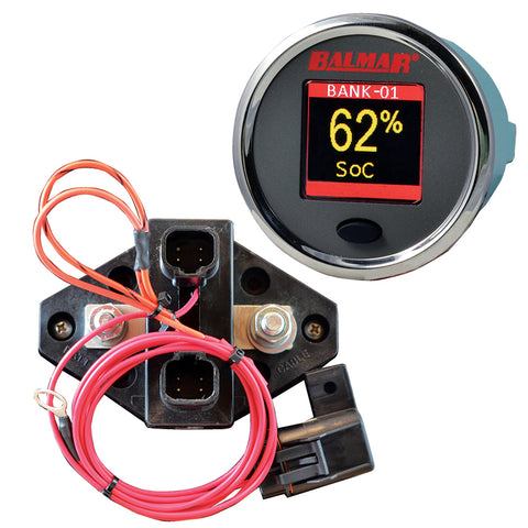 Balmar SG200 Battery Monitor Kit w/Display Shunt  10M Cable - 12-48 VDC [SG200] - American Offshore