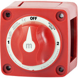 Blue Sea 6008 M-Series Battery Switch 3 Position - Red [6008] - American Offshore