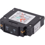 Blue Sea 7458 UL-489 Circuit Breaker - 30A Flat Rocker [7458] - American Offshore