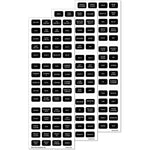 Blue Sea 7870 Black 180 Label Set - Emergency Vehicles [7870] - American Offshore