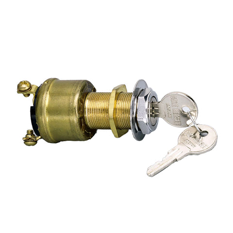 Cole Hersee 3 Position Brass Ignition Switch [M-550-BP] - American Offshore