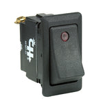 Cole Hersee Sealed Rocker Switch w/Small Round Pilot Lights SPST On-Off 3 Screw [56327-01-BP] - American Offshore