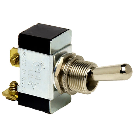 Cole Hersee Heavy-Duty Toggle Switch SPST Off-(On) 2 Screw [55020-BP] - American Offshore