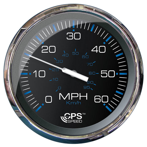 Faria Chesapeake Black 5" Studded Speedometer - 60 MPH (GPS) [33761] - American Offshore