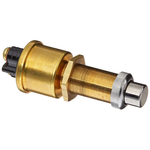 Cole Hersee Heavy Duty Push Button Switch SPST Off-On 2 Screw - 35A [M-490-BP] - American Offshore