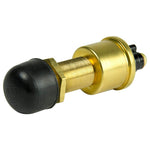 Cole Hersee Heavy Duty Push Button Switch w/Rubber Cap SPST Off-On 2 Screw - 35A [M-626-BP] - American Offshore
