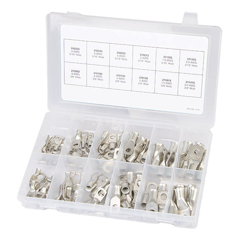 Ancor 100-Piece Tinned Copper Lug Kit [255101] - American Offshore