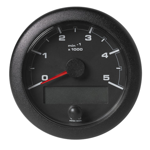 Veratron 3-3/8" (85MM) OceanLink NMEA 2000 Tachometer - 5000 RPM - Black Dial  Bezel [A2C1065720001] - American Offshore