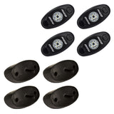 RIGID Industries A-Series Rock Light Kit - 4 Amber Lights - Black [400243] - American Offshore