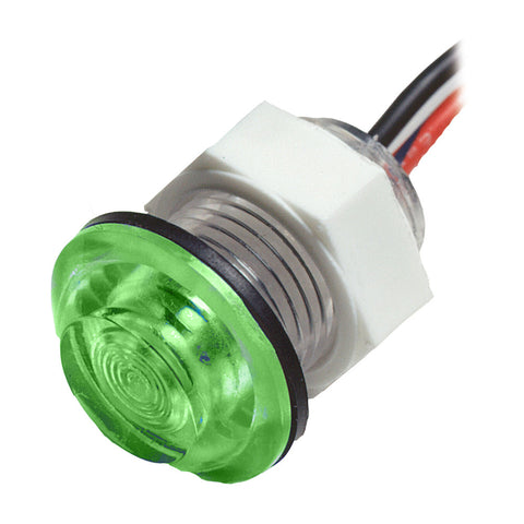 Innovative Lighting LED Bulkhead Livewell Light Flush Mount - Green [011-3500-7] - American Offshore