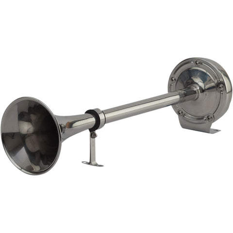 Sea-Dog MaxBlast Stainless Steel Trumpet 12V Horn - Single [431510-1] - American Offshore