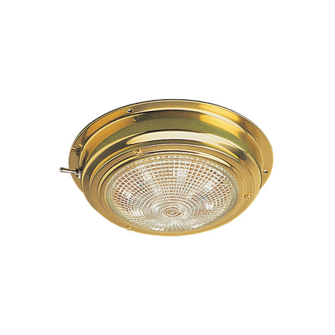 Sea-Dog Brass LED Dome Light - 4" Lens [400198-1] - American Offshore