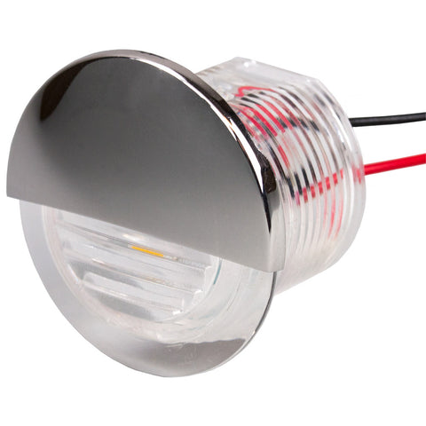 Sea-Dog Round LED Flush Mount Courtesy Light - White [401270-1] - American Offshore