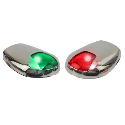 Sea-Dog Stainless Steel Side Mount LED Navigation Lights - 2 NM - Port  Starboard [400079-1] - American Offshore