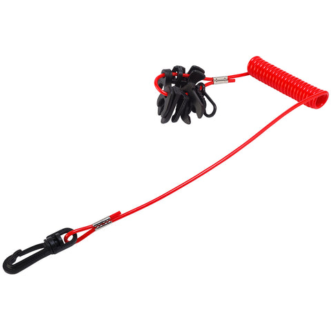 Sea-Dog 10 Key Kill Switch Universal Lanyard [420496-1] - American Offshore