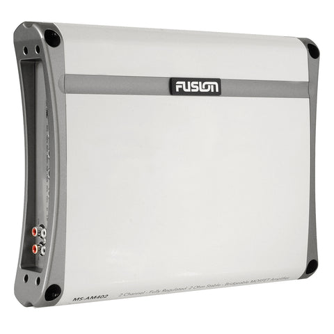 FUSION MS-AM402 2 Channel Marine Amplifier - 400W [010-01499-00] - American Offshore