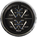 Faria Chesapeake Black 4" Multifunction Gauge [33751] - American Offshore