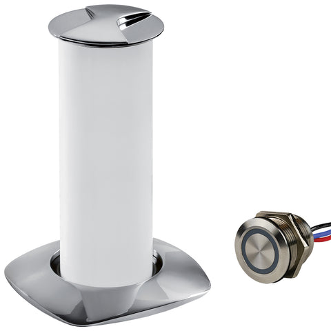Sea-Dog Aurora Stainless Steel LED Pop-Up Table Light - 3W w/Touch Dimmer Switch [404610-3-403061-1] - American Offshore