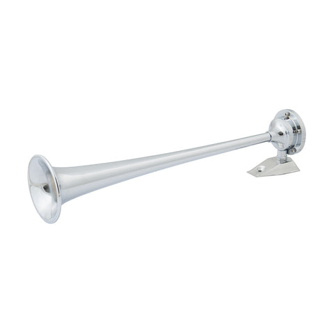 Marinco 12V Chrome Plated Single Trumpet Air Horn [10105] - American Offshore