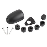 Scanstrut Black Horizontal Deck Seal Connector - 0.8"-.24" [DS-H6-BLK] - American Offshore