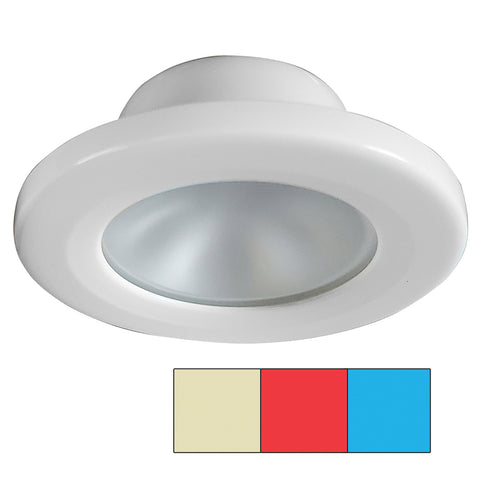 i2Systems Apeiron A3120 Screw Mount Light - Red, Warm White  Blue - White Finish [A3120Z-31HCE] - American Offshore
