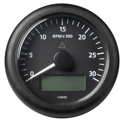 Veratron 3-3/8" (85MM) ViewLine Tachometer w/Multi-Function Display - 0 to 3000 RPM - Black Dial  Bezel [A2C59512390] - American Offshore