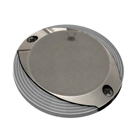 Lumitec Scallop Pathway Light - Warm White - Stainless Steel Housing [101629] - American Offshore