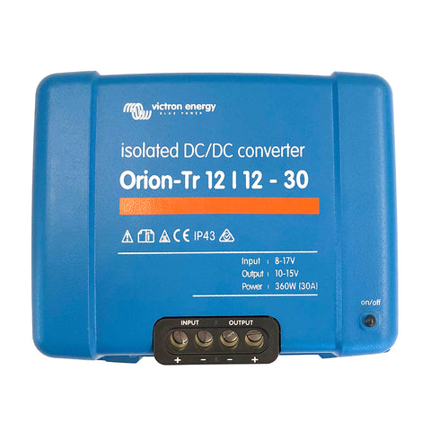 Victron Orion-TR DC-DC Converter - 12 VDC to 12 VDC - 30AMP Isolated [ORI121240110] - American Offshore