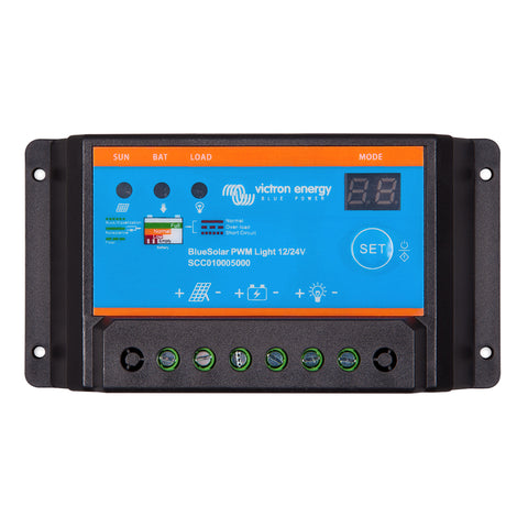 Victron BlueSolar PWM-Light Charge Controller - 12/24V - 30AMP [SCC010030020] - American Offshore