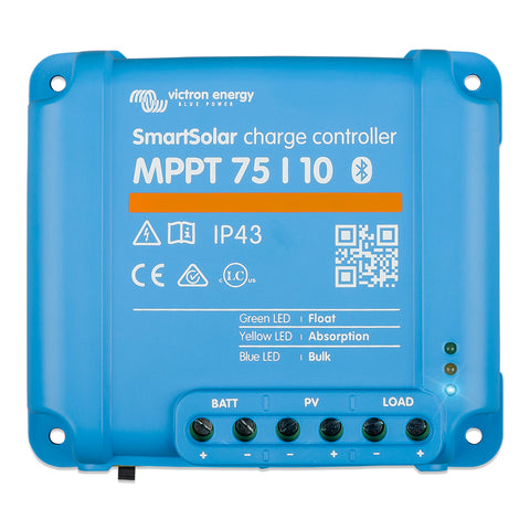 Victron SmartSolar MPPT Charge Controller - 75V - 10AMP [SCC075010060R] - American Offshore