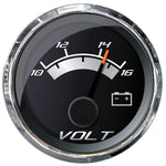 Faria Platinum 2" Voltmeter (10-16 VDC) [22022] - American Offshore