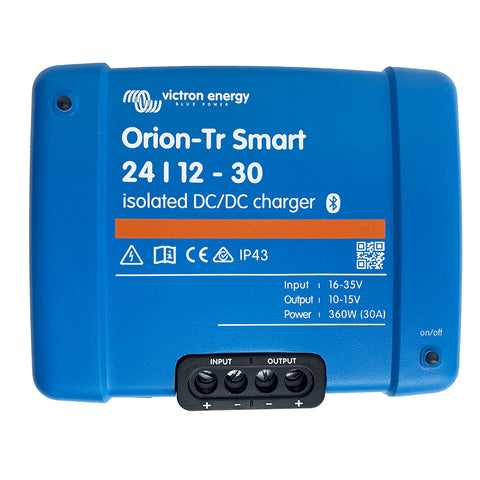 Victron Energy Orion-TR Smart 24/12-30 30A (360W) Isolated DC-DC or Power Supply [ORI241236120] - American Offshore